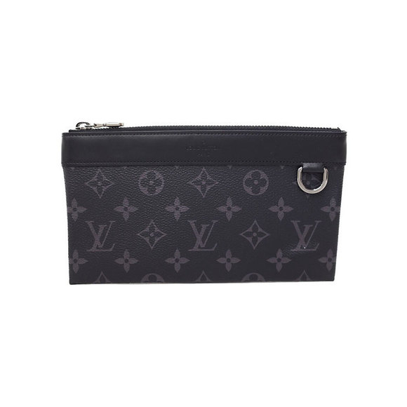 Louis Vuitton Pouch Monogram Discovery Black PM Eclipse Pochette - Picture 1 of 5
